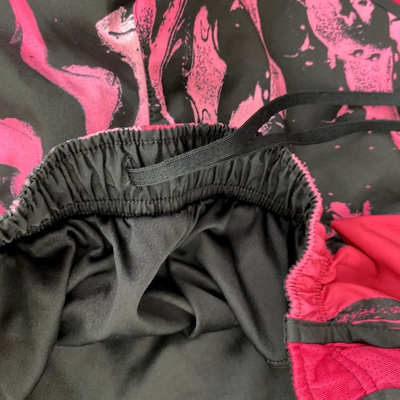 🔹sold🔹Nike Tempo Pink Black Running Athletic Shorts - Picture 5 of 11